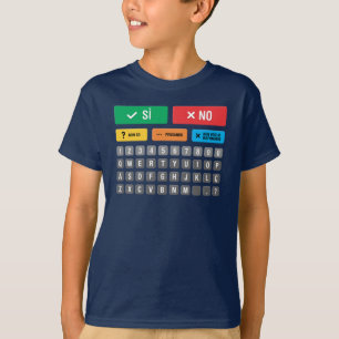T-shirt Autisme italien AAC PECS Pointing Communication 05