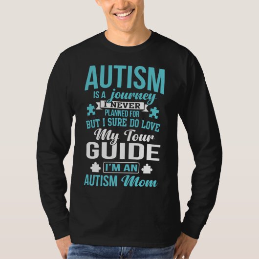 T-shirt Autisme Maman Autisme Sensibilisation sur l'autism (Devant)