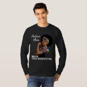 T-shirt Autisme Maman Indestructible Sensibilisation sur l (Devant entier)