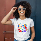 T-shirt Autisme Maman - Puzzle