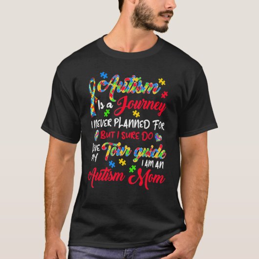 T-shirt Autisme Maman Sensibilisation sur l'autisme Autism (Devant)