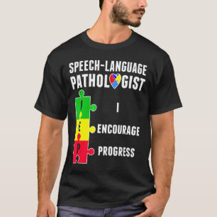 T-shirt Autisme-Orthophonie Thérapie Progrès Autisme Éveil