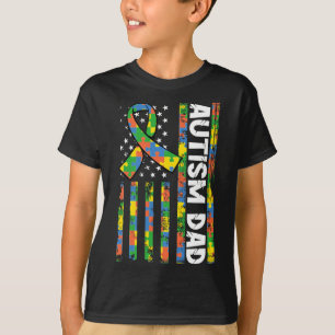 T-shirt Autisme Papa Handicap Mois Handicap