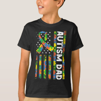 T-shirt Autisme Papa Handicap Mois Handicap