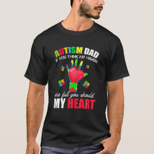T-shirt Autisme Papa Sensibilisation Support Cause Spectre