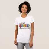T-shirt Autisme providentiel j'un ange (Devant entier)