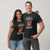 T-shirt Autisme Puzzle It's Not Disability It's A Differen (Unisexe)