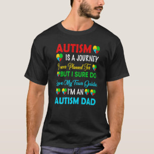 T-shirt Autisme Spectre Trouble Papa Fière Sensibilisation