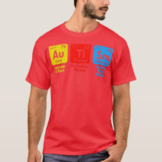 T-shirt Autisme tableau périodique2