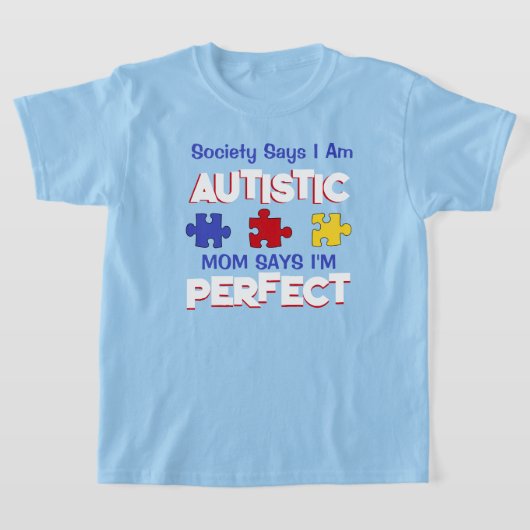 T-shirt Autisme Tee (Poser)