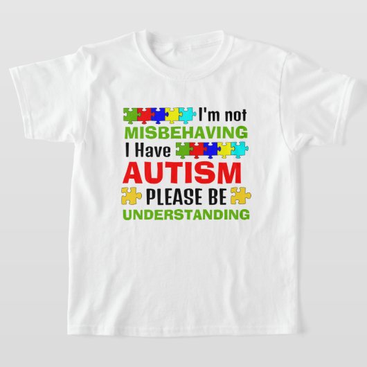 T-shirt Autisme Tee (Poser)