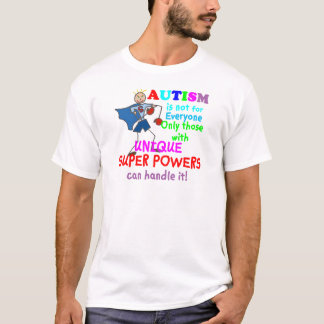T-shirt Autisme unique de super pouvoir