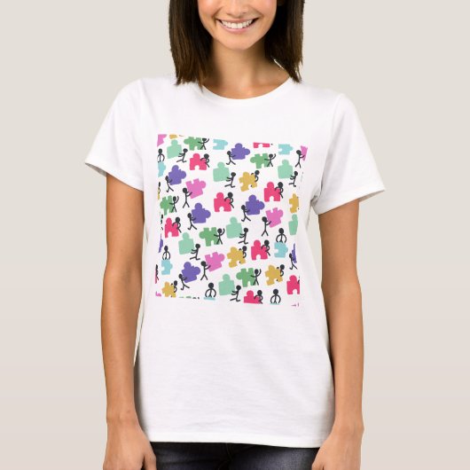 T-shirt autistes (Devant)