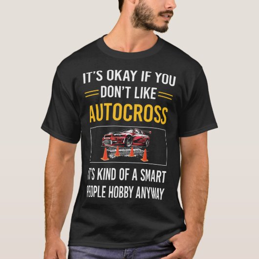 T-shirt Auto-cross Smart People (Devant)