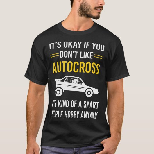 T-shirt Auto-cross Smart People (Devant)