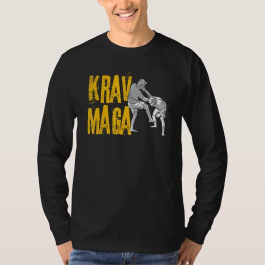 T-shirt Auto-défense Krav Maga (Devant)
