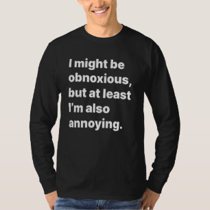 T-shirt Auto-dépréciation Introvert Overthinker Typographi