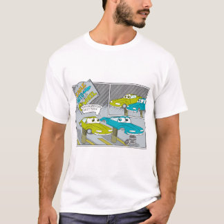 T-shirt Auto et pneu