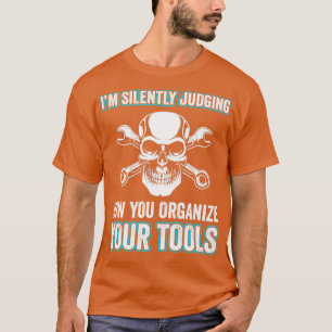 T-shirt Auto Mécanique Funny Garage Fixation Voitures Méca