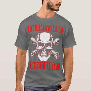 T-shirt Auto Mécanique Funny Garage Fixer s Outils mécaniq