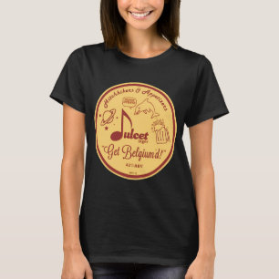 T-shirt Auto-stoppeurs & Apéritifs Dulcet Lager Rond Bleu