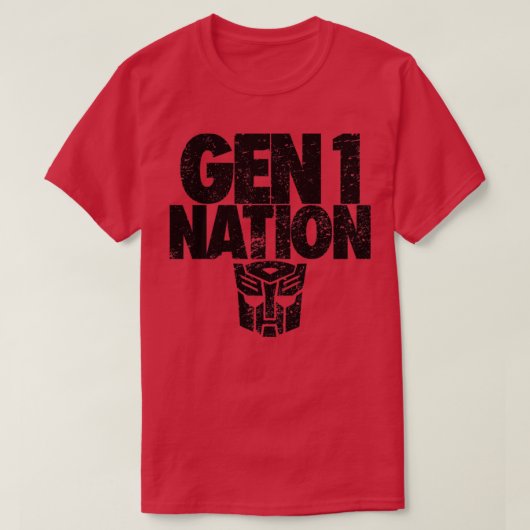 T-shirt Autobots de la NATION GEN 1 (Design devant)