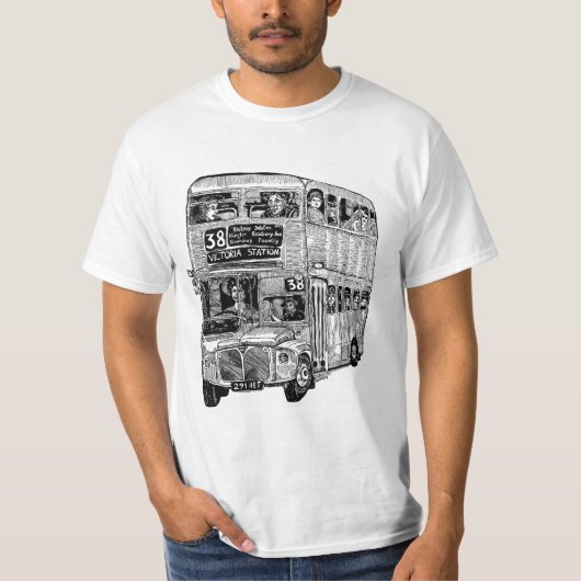 T-shirt Autobus 38 (Devant)