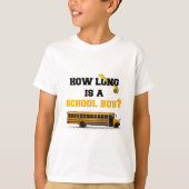 T-shirt Autobus scolaire (Devant)