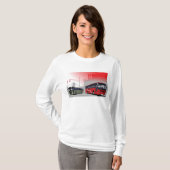 T-shirt Autobus urbains Red Green Coaches sur Urban Street (Devant entier)