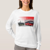 T-shirt Autobus urbains Red Green Coaches sur Urban Street (Devant)