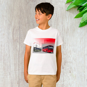 T-shirt Autobus urbains Red Green Coaches sur Urban Street