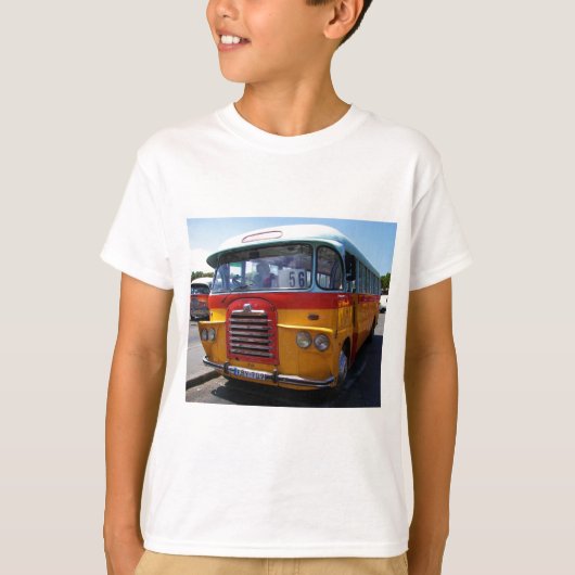 T-shirt Autobus vintage (Devant)