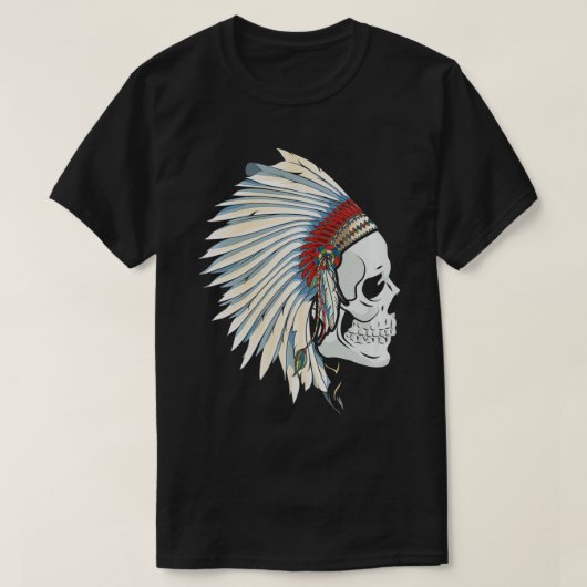 T-shirt Autochtone du crâne (Design devant)