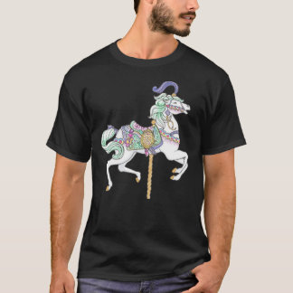 T-shirt Autocollant Carousel Horse