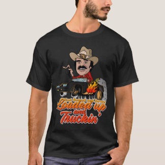 T-shirt Autocollant Chargé et Roues en route
