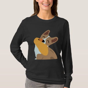 T-shirt Autocollant Corgi
