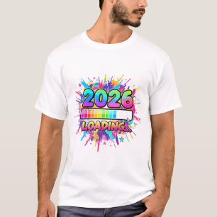 T-shirt Autocollant de barre de progression 2026