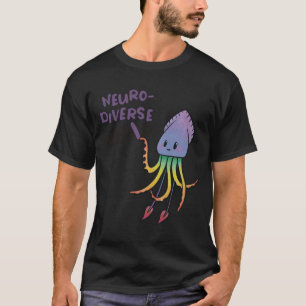 T-shirt Autocollant de calmar neurodiversifié