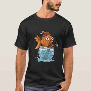 T-shirt Autocollant de dessin animé de poisson Kawaii de c