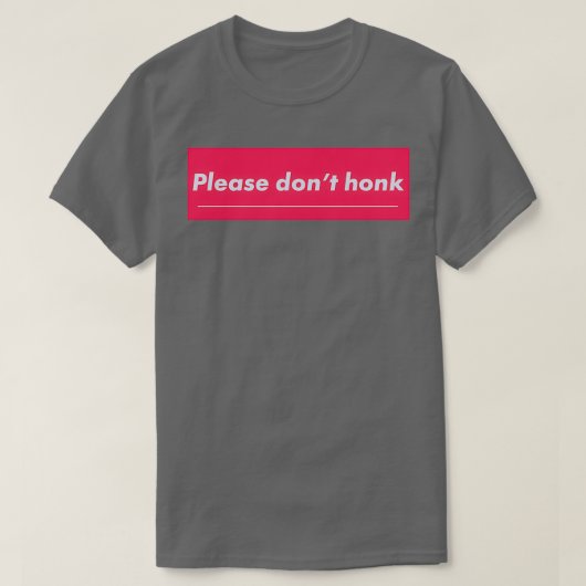 T-shirt Autocollant de pare-chocs Donx27t (Design devant)
