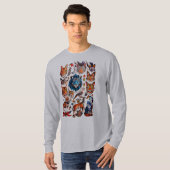 T-shirt Autocollant de tigre 2023 (Devant entier)