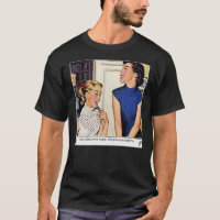 Autocollant d'illustration lesbienne vintage