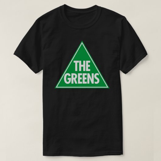 T-shirt Autocollant du Parti des Verts australiens (Design devant)