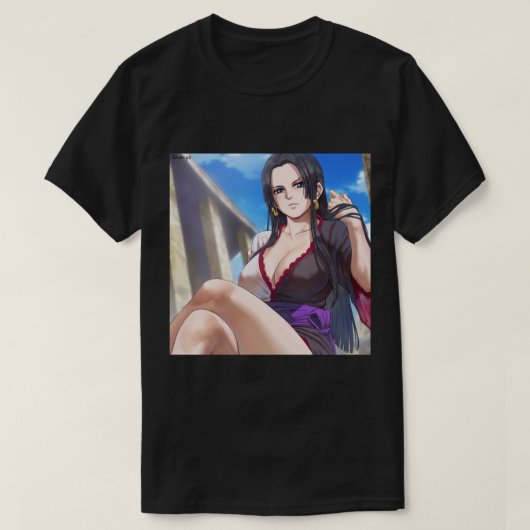 T-shirt Autocollant d'une pièce Boa Hancock (Design devant)