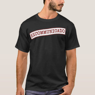 T-shirt Autocollant Excommunicado
