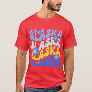 T-shirt Autocollant Fleur Ne M'oubliez Pas de l'État d'Ala