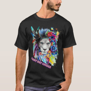 T-shirt Autocollant Lion Sauvage