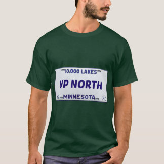 T-shirt Autocollant Minnesota vers le nord