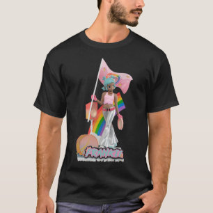 T-shirt Autocollant Pop Mart Peach Riot Frankie Rainbow Pa