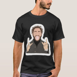 T-shirt Autocollant Post Malone